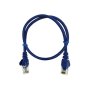 Linkbasic 50CM Utp CAT5E Flylead - Blue