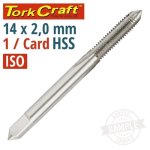 Tork Craft Tap Hss 14X2.00MM Iso 1 CARD NR1140C