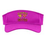 Valentines Day All You Need Love Pizza Funny Women Men Kids Sport Sun Visor Youth One Size Pink