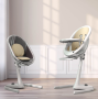 Mima Moon High Chair White - White / Champagne
