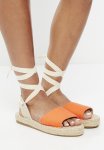 Madison Charlotte Ankle Tie Espadrille - Orange