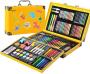 Mcjl Children's Drawing Pen Set Children's Art Supplies Box Children's Art Set Watercolor Crayon Art Learning Stationery Gift Box New Year Gift 159 Pcs