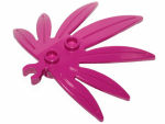 Parts Plant Leaves 6 X 5 Swordleaf With Open O Clip Thick 10884 - Magenta
