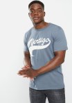 Mens Core Script Tee Short Sleeve - Stormy Weather