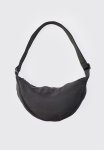Basic Nylon Cross Body Bag - Black