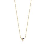 Lapis Star Necklace