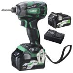 Hikoki Impact Driver 36V 2 X 2.5AH Batteries & Charger