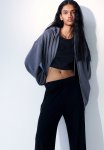 Loose Fit Trousers - Black