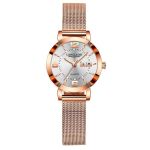 Waterproof Stainless Steel Mesh Strap Female Watch