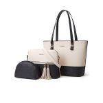 3PIECES Purse Set Handbags For Women Shoulder Bags Tote Satchel Hobo