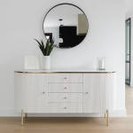 Aurora Modern Storage Console Cabinet