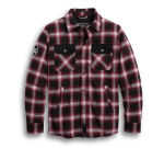 Men’s Arterial Abrasion-resistant Slim Fit Riding Shirt Jacket