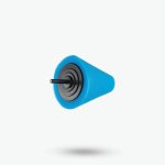 3 Inch Drill Polishing Cone – Medium Abrasion For
