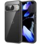 JETech Google Pixel 9 / 9 Pro Premium Protective Tpu Case Clear/black