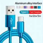 USB Type C Cable Fast Charging Data Cable For Samsung Xiaomi Vivo Redmi Oppo Redmi Oneplus Mobile Phone Charging Cable