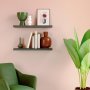 Floating Shelf Black 80X23CM