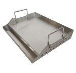 Lifespace 45CM Stainless Steel Bbq Flat Top Griddle
