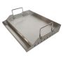 Lifespace 45CM Stainless Steel Bbq Flat Top Griddle
