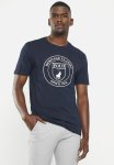 Polo Mens Short Sleeve Heritage Logo Tee - Navy