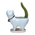 Kitten Shape Ceramic Succulent Pot