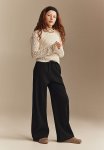 Pull-on Trousers - Black