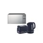 Russell Hobbs 20LT Electronic Microwave Silver + Royal Pack Navy