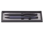 Veneer Black & Blue Pen Set