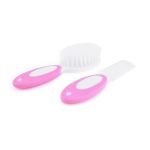 Brush & Comb Set Pink