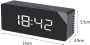 Large Portable LED Mirror Clock