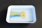 Fishtail Enamel Tray – 33.5X26CM
