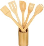 Utensils Bamboo Ladle Kitchen Tool Set