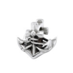 A21-C29563 - 925 Sterling Silver Anchor European Charm Bead