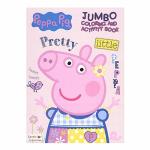 Peppa Pig Coloring Book 1 Title Fun Game Workbook For Learning Drawing Coloring Gift For Kids Toddler Activity At Classroom Home