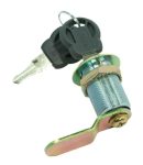 Cam Lock Offset 30MM Key Alike 001 Black