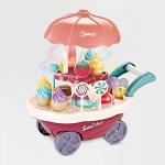 30PC Kids Dessert Cart Pretend Playset