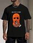MORE MONEY LESS FRIENDS Creative Print Summer Casual T-Shirt Short Sleeve For Men Sporty Leisure Style Fashion Crew Neck Top For Daily Wear