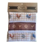 Dishcloths Set 3 - Chicken Stay Wild & Free