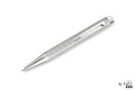 Caran Dache Ecridor XS Mechanical Pencil Chevron Rhodium Coated