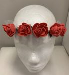 Red Flower Headband