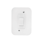 Crabtree Classic Iso Ind 119X83 30A Dp Stl Wht