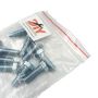 10X M-8X25MM Hex Full Threaded Bolts Nuts & Flat Washers
