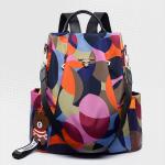 Ladies 3-WAY Water-resistant Anti-theft Backpack - Circular Beauty