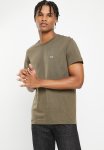 Lee Embroidered Badge T - Deep Olive