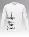 Incom T-65 X-wing Starfighter Long Sleeve T