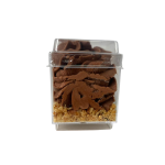 Clear Square Tub & Lid 60 Ml Pack Of 10