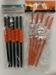 Halloween Straws Pack Of 5