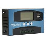 Solar Charge Controller 50A 12V 24V Lcd Display Dual USB