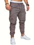 Men's Casual Cotton Cargo Jogger Pants With Pockets - Regular Fit Woven Trousers With Stretch 95% Cotton 5% Spandex For Four Season Comfort