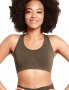 Boody Bamboo Racerback Sports Bra - Olive - M