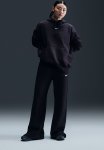 Nike Phoenix Fleece Hoodie - Black sail